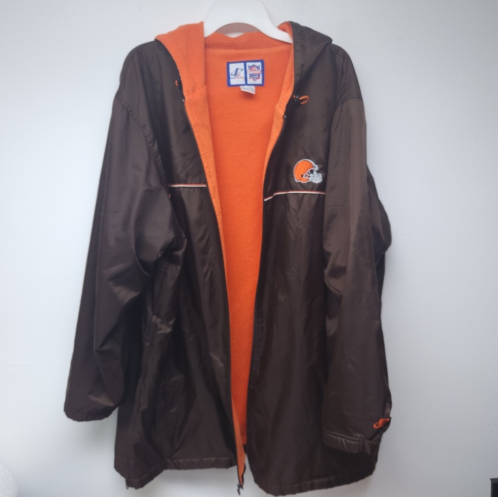 Vintage Cleveland Browns Full Zip-Up Jacket